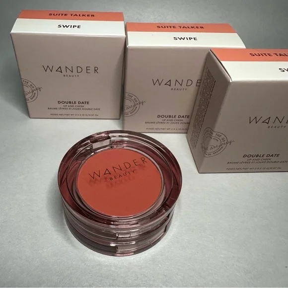 Wander Beauty Double Date Lip and Cheek Tint - Suite Talker and Swipe - Picture 2 of 6